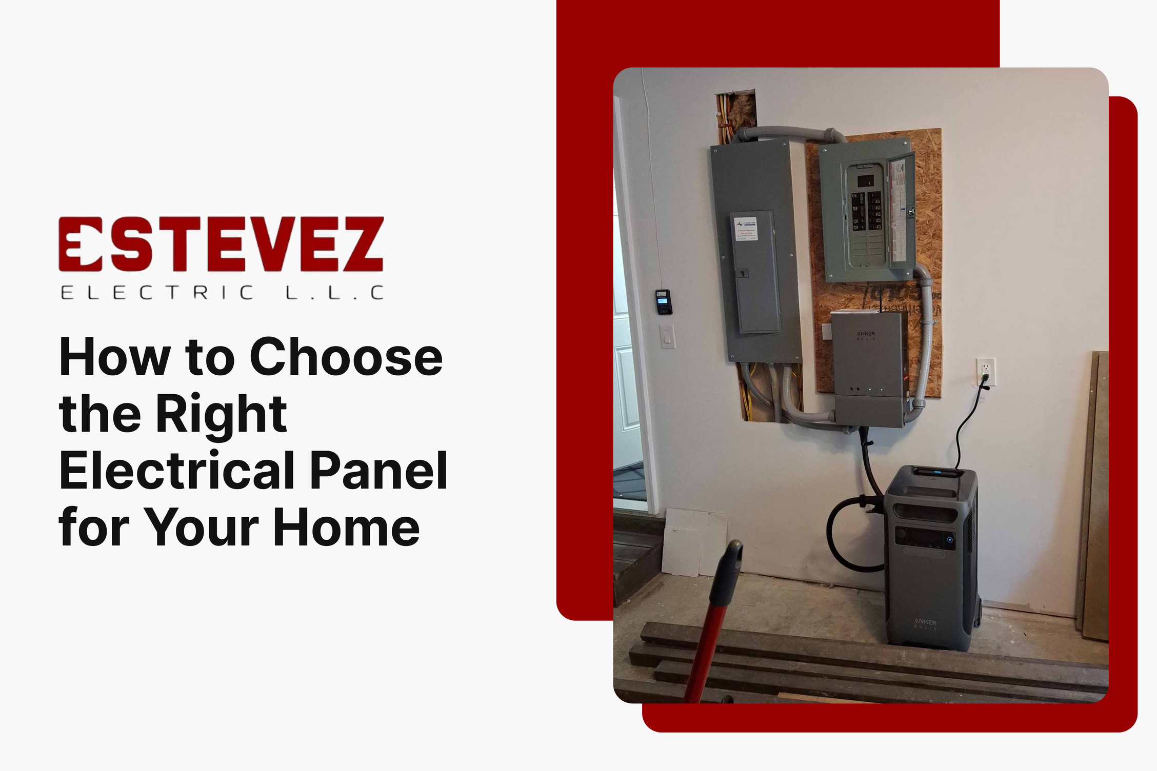 Group 75 How to Choose the Right Electrical Panel for Your Home