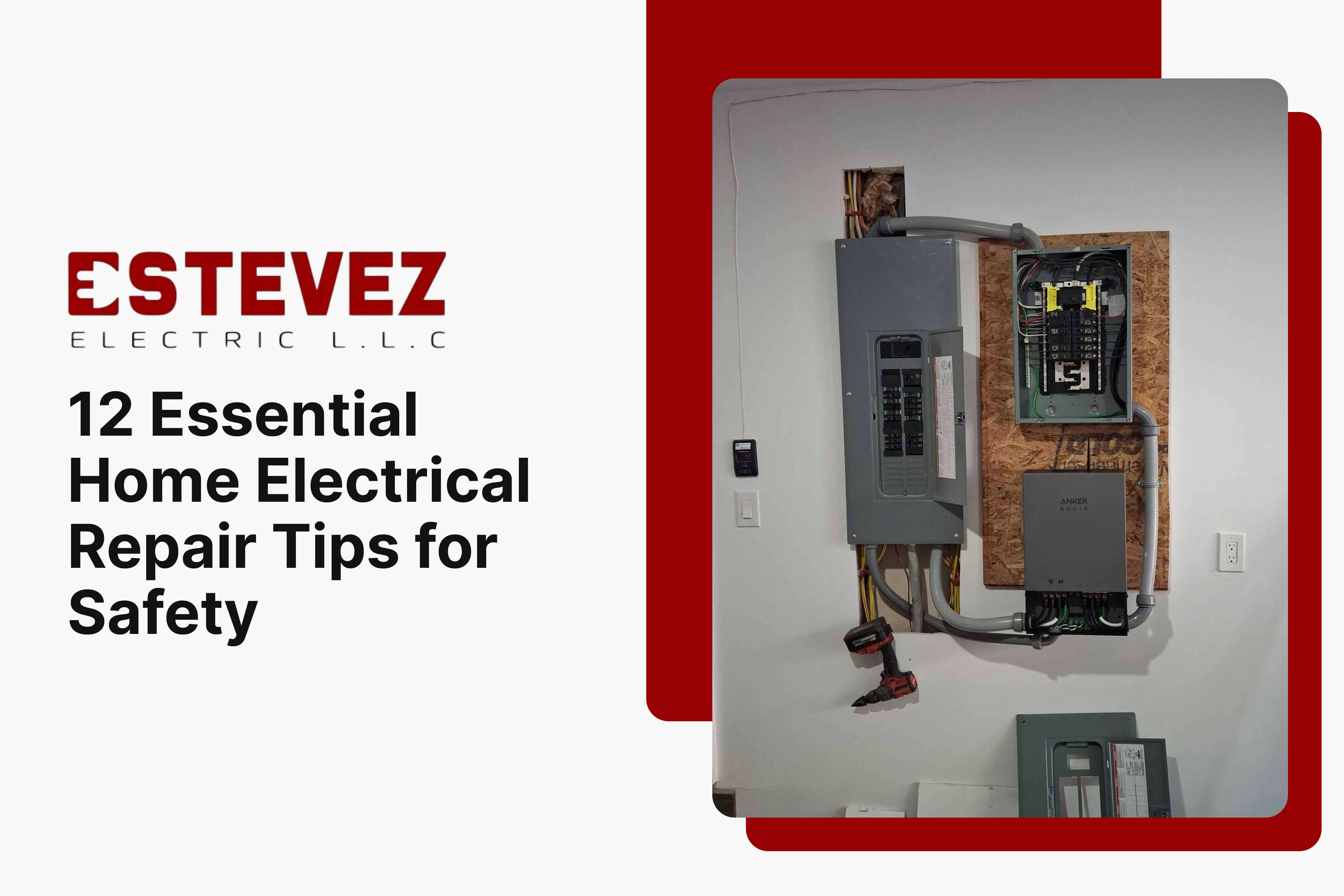 Group 75 12 Essential Home Electrical Repair Tips for Safety