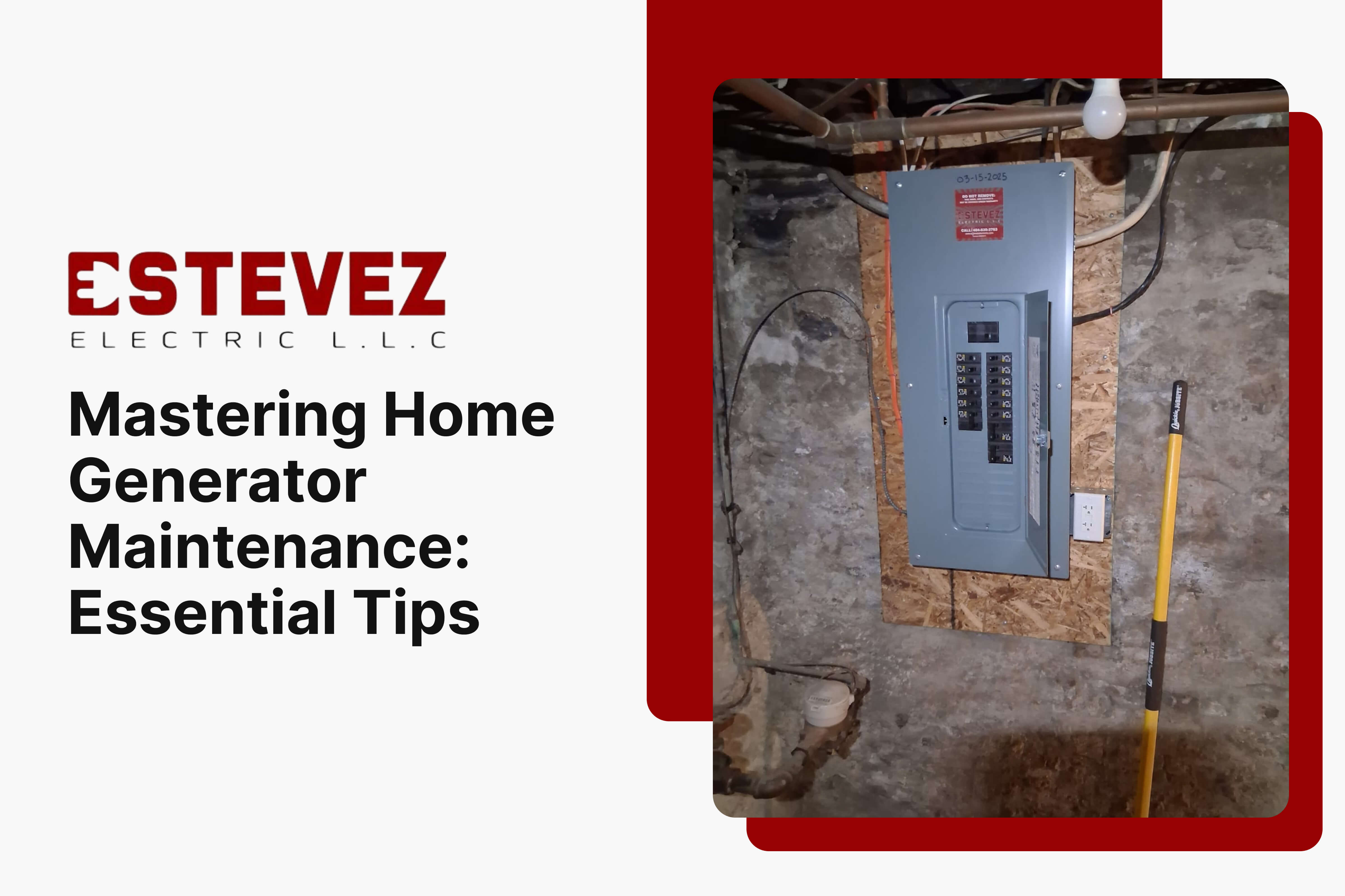 Group 75 Mastering Home Generator Maintenance_ Essential Tips