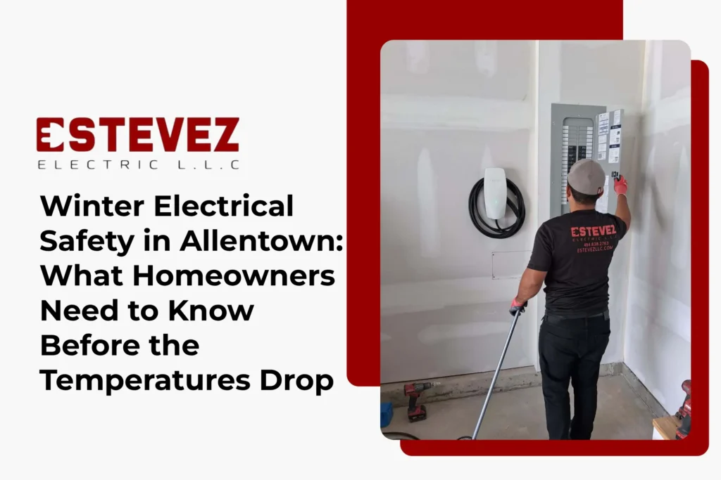 Winter Electrical Safety in Allentown: What Homeowners Need to Know Before the Temperatures Drop 1 Estevez Electric LLC Electrical Services and Emergency Electrician